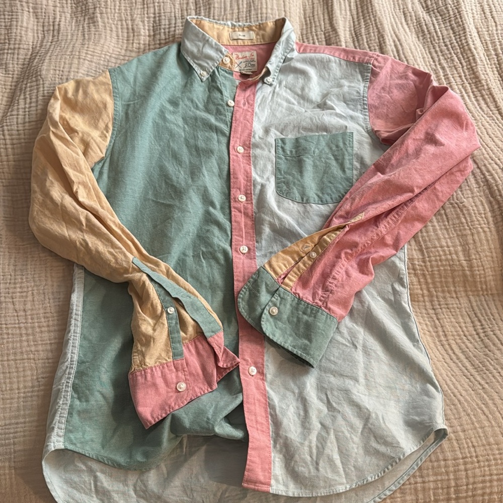J Crew Broken In Small Slim Oxford